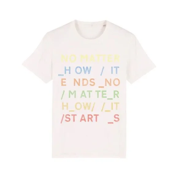 People Of Leisure Radiohead No Matter Band Tee Oversized Graphic T-Shirt Rock - Picture 2 of 11